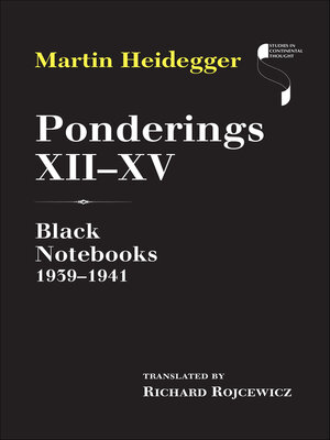 Ponderings XII–XV - ebook